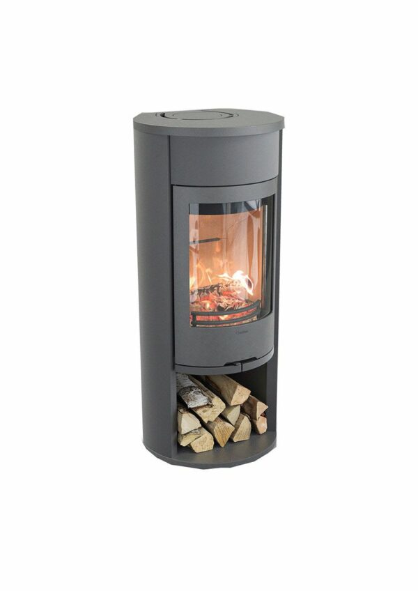 Contura 610.4, frontplaat, aluminium bovenplaat