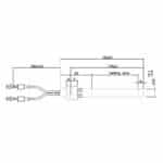 Gloeibougie Pelletkachel Ø10mm, Lengte 175mm, 350 Watt (Bak 24)