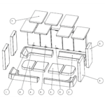Austroflamm 97x45S Bovensteen