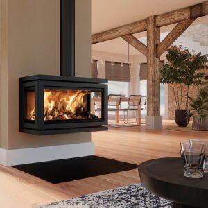 dik geurts vidar triple large hangende houtkachel