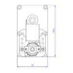 Vijzelmotor Pelletkachel 3rpm