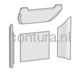 Contura 635 / 655 / 685 Binnenwerk (inclusief vlamplaat)