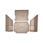 Contura 500 Serie Binnenwerk (smalle zijruiten)(inclusief vlamplaat)