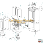 Contura C 800 Serie glas voor deur