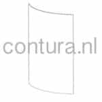 Contura 500 Serie Zijruit (binnenruit) + glaskoord