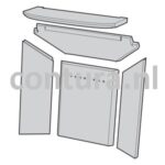 Contura 850 / 860 / 880 Binnenwerk (inclusief vlamplaat)