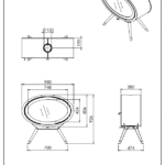 Dik Geurts Oval Front Legs