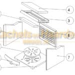 Austroflamm G3 Achtersteen
