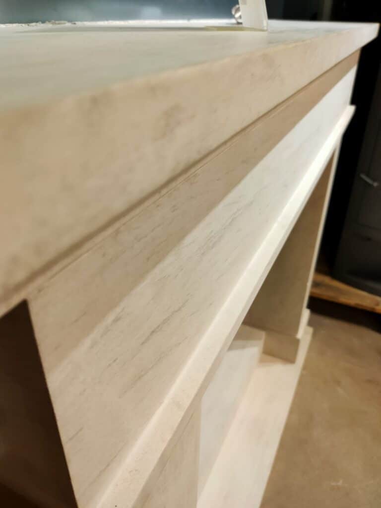 Barbas Escamolux 80-65 inclusief natuursteen schouw (showroommodel)