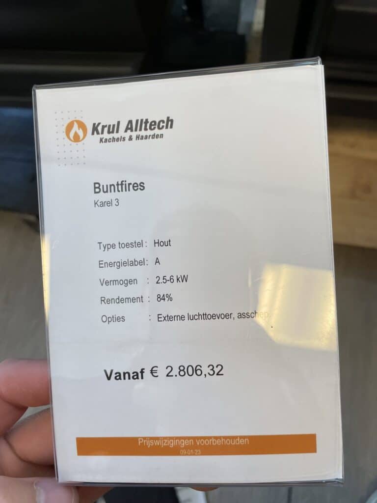 Buntfires Karel 3 ECO
