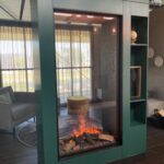 Faber E-MatriX Vertical 800 / 1600 ST inbouw doorkijkhaard