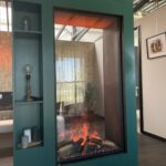 Faber E-MatriX Vertical 800 / 1600 ST inbouw doorkijkhaard
