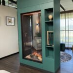 Faber E-MatriX Vertical 800 / 1600 ST inbouw doorkijkhaard