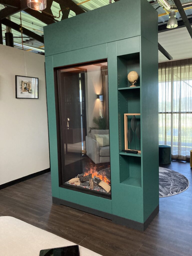 Faber E-MatriX Vertical 800 / 1600 ST inbouw doorkijkhaard