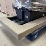 Spartherm Arte U70h-4S – Zwart Chamotte – Inclusief Natuurstenen Plateau (Outlet)