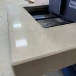 Spartherm Arte U70h-4S – Zwart Chamotte – Inclusief Natuurstenen Plateau (Outlet)