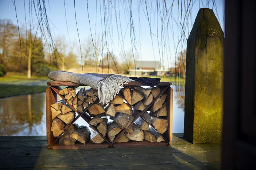 Reny Houtopslag BloXX Cortenstaal