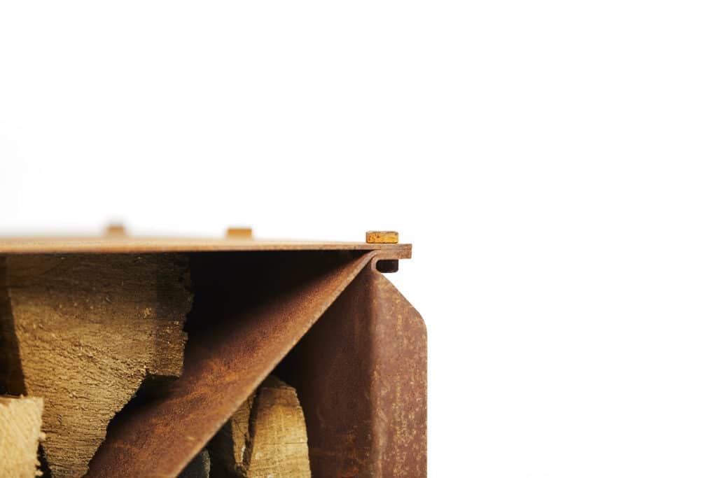 Reny Houtopslag BloXX Cortenstaal