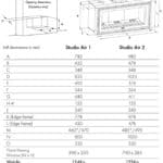 Stovax Studio Air 1 Inbouw