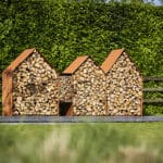 Houtopslag Brugge Cortenstaal