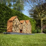 Houtopslag Brugge Cortenstaal
