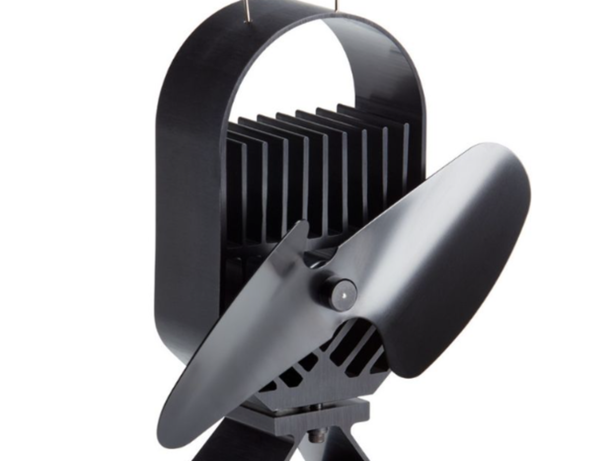 Ecofan AirDeco II, Ventilador De Estufa De Rendimiento Superior Alimentado Por Calor Estilo Contemporaneo Temperatura De Arranque Baja 190 Cfm