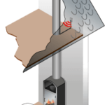 Draftbooster Kacheltrekventilator