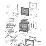 Saey 92 Houtskool / Cucina Vlamplaat