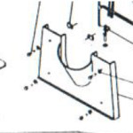 Morso 2110 / 2140 Achterplaat