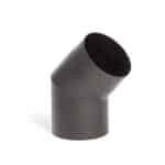 Reny Rookkanaal 150 mm mm Corten Bocht 45º Zwart