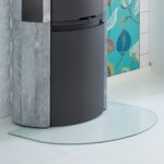 Contura 500 / 600 Serie Vloerplaat Glas Wegneembaar