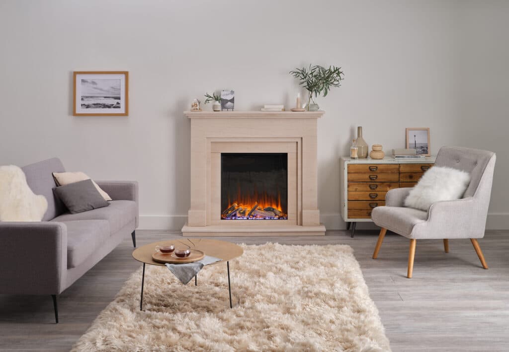British Fires New Forest 650 Square Elektrische haard