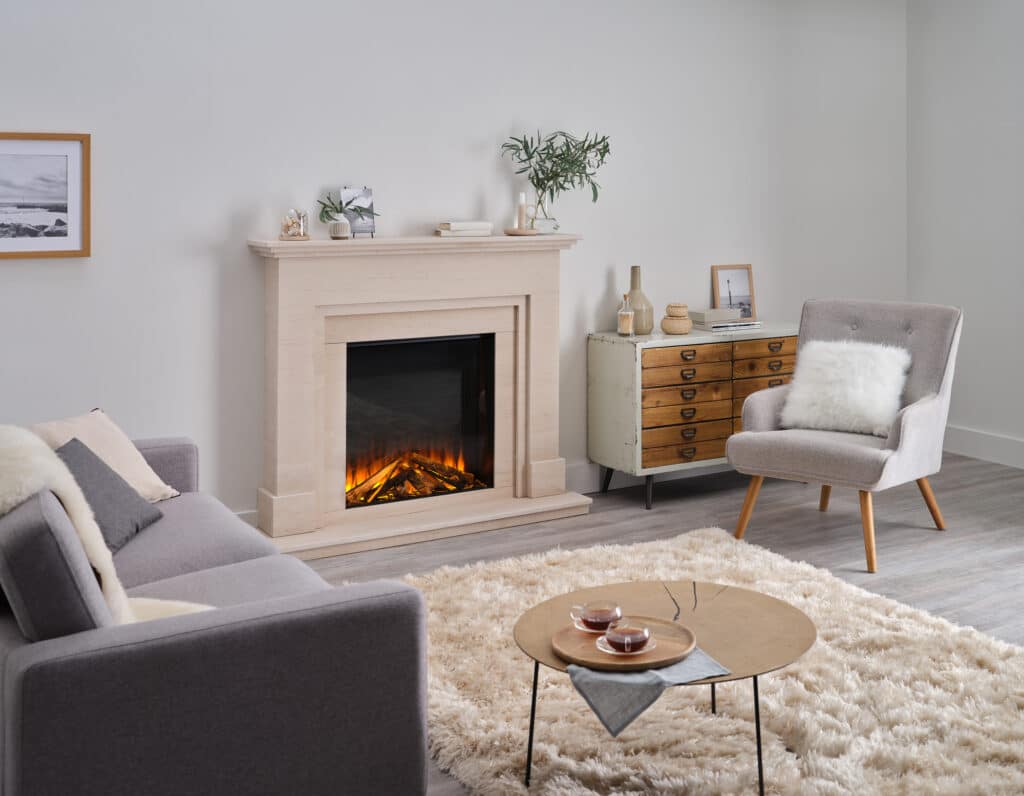 British Fires New Forest 650 Square Elektrische haard