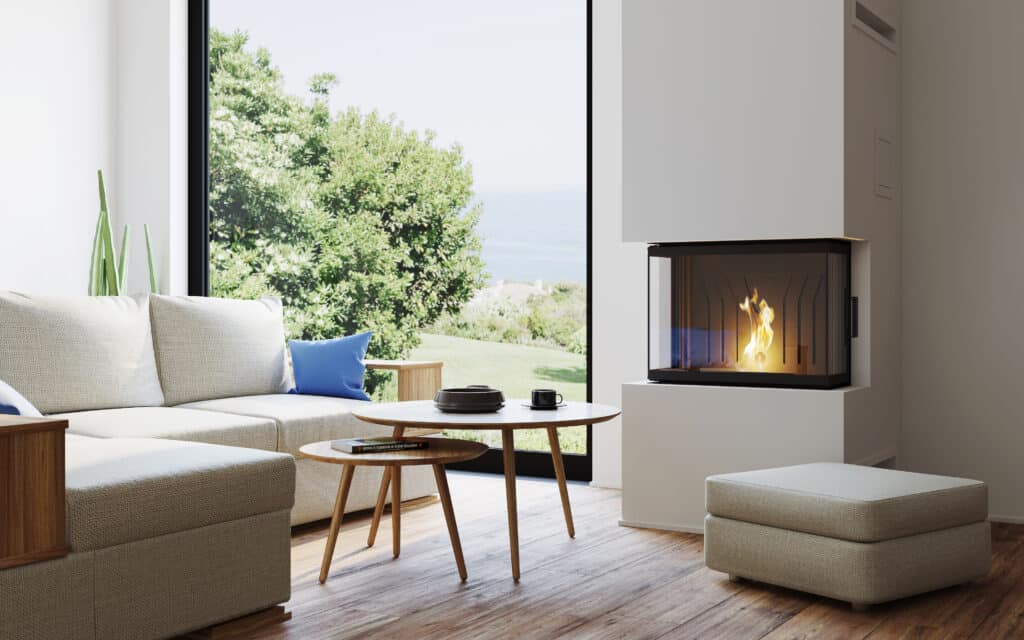 Nordic Fire Sienna 3-zijdig