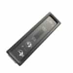 Nordic Fire Montraux display 3-knops zwart
