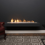 Icon Fires Slimline Brander 800 mm