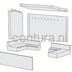 Contura binnenwerk thermotte i40 links