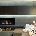 Icon Fires Slimline Firebox 1350 met Slimline 1100 Brander