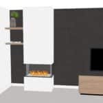 ELU W Slimline Three-Sided Medium