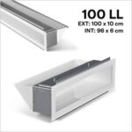 Ventilatierooster Open Air 100 LL