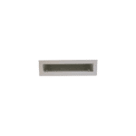Convectierooster 250×40 wit