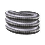 Rvs Flex buis | 80 mm | 6 meter