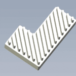 Kalfire Deurframe Dichting Onder links