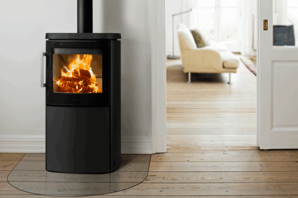 HWAM 4640c met Terrastone Clay bekleding