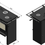 JAcobus 12 kook-houtkachel