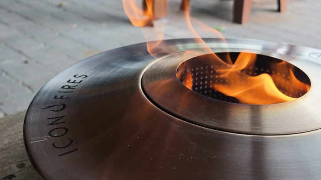 Icon Fires Round Burner
