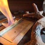 Cocoon Fires Pedestal Zwart, voet zwart (outlet)